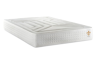 Matelas 200x200 cm Ressorts ensachés et Mémoire de forme - Vingt-Quatre