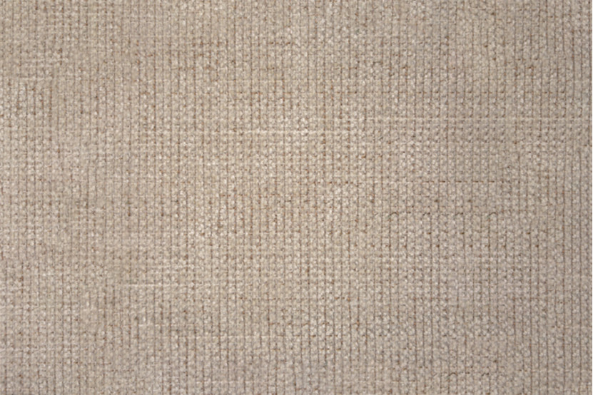 Tête de lit 135 cm Capitonnée - Tissu Toile Natté Beige Brun