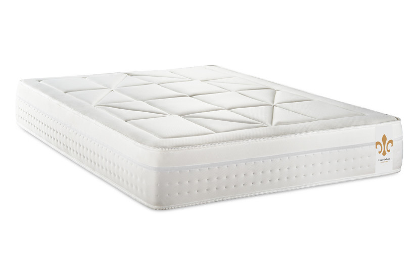 Ensemble Matelas Sommier 140x200 cm - Sommier Blanc (en kit) - Vingt-Huit