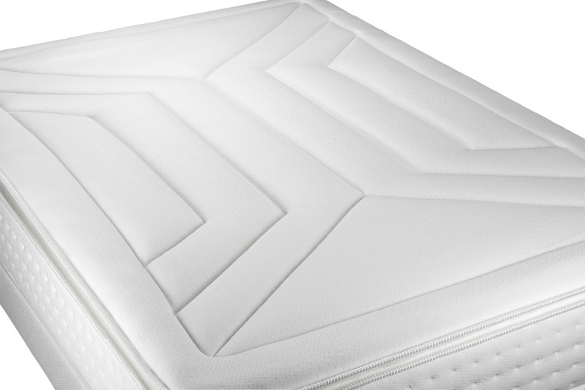 Matelas 180x200 cm Ressorts ensachés et Mémoire de forme - Vingt-Quatre PLUS