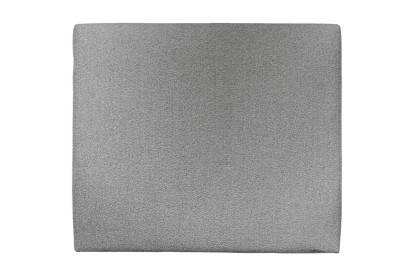 Tête de lit 140 cm Tapissée - Tissu Bouclette Gris
