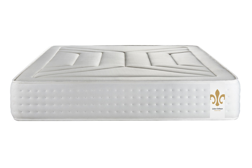 Matelas 200x200 cm Ressorts ensachés et Mémoire de forme - Vingt-Quatre