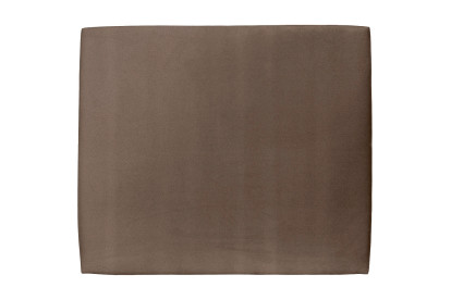 Tête de lit 150 cm Tapissée - Tissu Velours Taupe