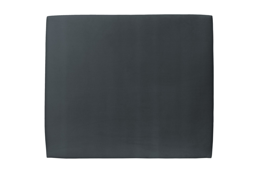 Tête de lit 180 cm Tapissée - Tissu Velours Gris Anthracite