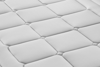 Ensemble Matelas Sommier 90x190 cm - Sommier Gris (en kit) - Trente