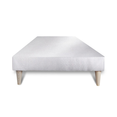 Ensemble Matelas Sommier 90x200 cm - Sommier Blanc (déjà monté) - Trente PLUS