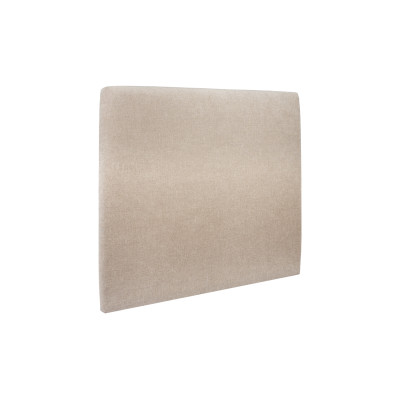Tête de lit 160 cm Tapissée - Tissu Toile Natté Beige Brun