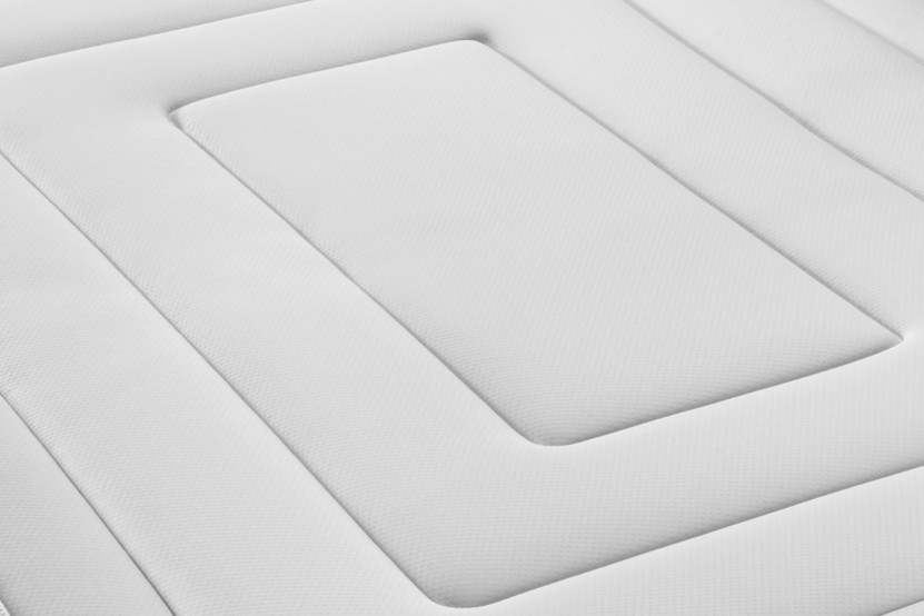 Matelas 90x200 cm Ressorts ensachés et Mémoire de forme - Vingt-Six