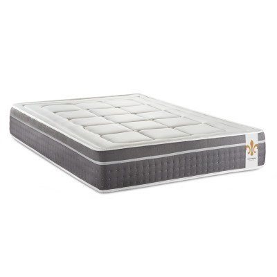 Matelas 140x190 cm Ressorts ensachés et Mémoire de forme - Trente