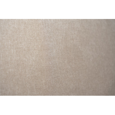 Tête de lit 135 cm Tapissée - Tissu Toile Natté Beige Brun