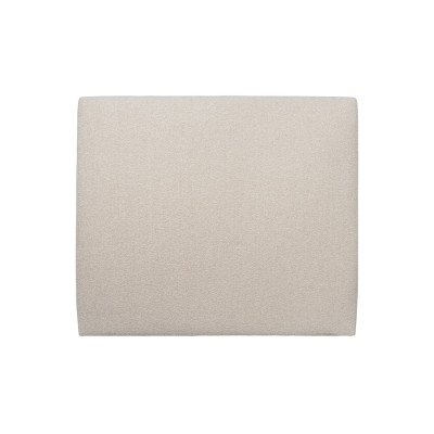 Tête de lit 180 cm Tapissée - Tissu Bouclette Beige Clair