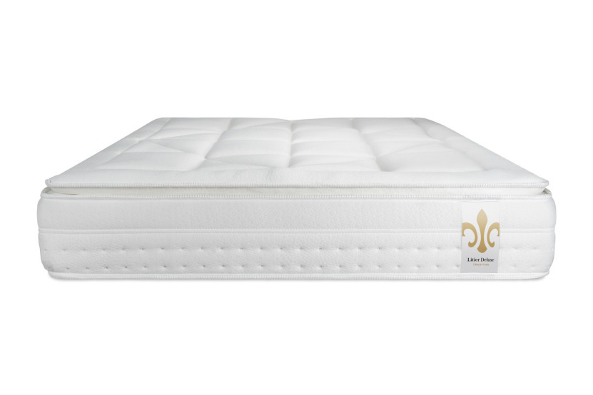 Matelas 140x200 cm Ressorts ensachés et Mémoire de forme - Vingt-Huit PLUS