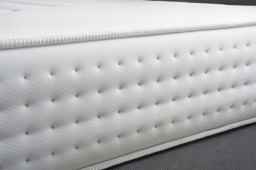 Matelas 200x200 cm Ressorts ensachés et Mémoire de forme - Vingt-Quatre