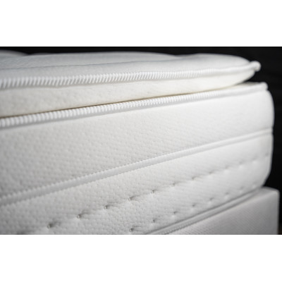 Matelas 180x200 cm Ressorts ensachés et Mémoire de forme - Vingt-Huit PLUS