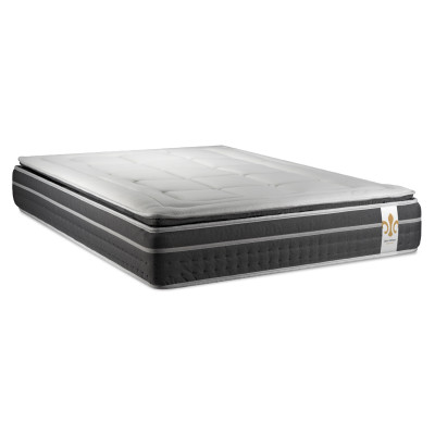 Matelas 200x200 cm Ressorts ensachés et Mémoire de forme - Trente PLUS